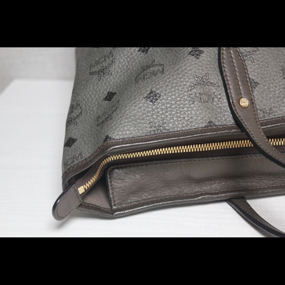 100% Authentic MCM black shopper tote - Picture 8 of 14